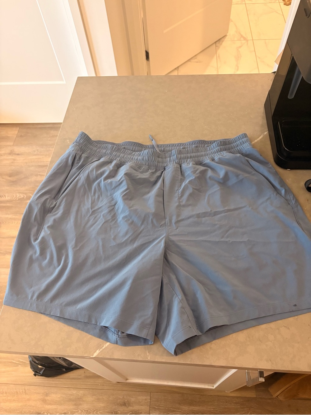 Lululemon Light Blue Athletic Shorts